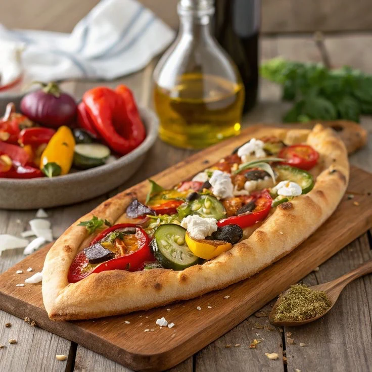 Sebzeli Pide