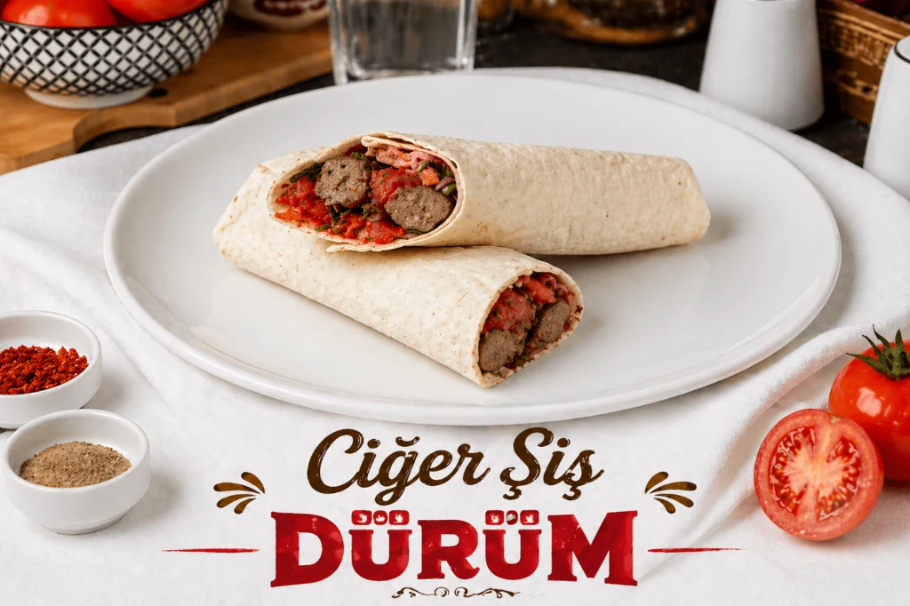 Ciğer Şiş Dürüm